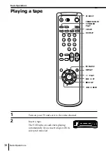 Preview for 38 page of Sony POWER TRILOGIC SLV-L49 MX Operating Instructions Manual