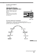 Preview for 49 page of Sony POWER TRILOGIC SLV-L49 MX Operating Instructions Manual