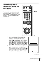 Preview for 51 page of Sony POWER TRILOGIC SLV-L49 MX Operating Instructions Manual