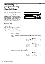 Preview for 54 page of Sony POWER TRILOGIC SLV-L49 MX Operating Instructions Manual