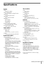 Preview for 71 page of Sony POWER TRILOGIC SLV-L49 MX Operating Instructions Manual