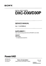 Preview for 77 page of Sony PowerHAD DXC-D30 Service Manual