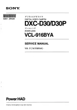 Preview for 91 page of Sony PowerHAD DXC-D30 Service Manual