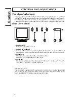 Предварительный просмотр 8 страницы Sony PR705F User Manual