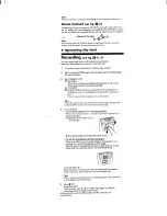 Preview for 5 page of Sony Pressman TCM-465V Operating Instructions Manual