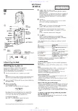 Preview for 4 page of Sony Pressman TCM-50DV Service Manual