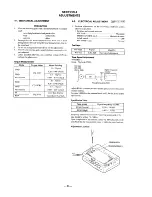 Preview for 8 page of Sony Pressman TCS-60DV Service Manual