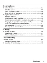 Preview for 3 page of Sony PRS-300 - Reader Pocket Edition PRS-300LC - Reader Pocket Edition PRS-300 User Manual