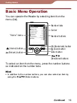 Preview for 16 page of Sony PRS-300 - Reader Pocket Edition PRS-300LC - Reader Pocket Edition PRS-300 User Manual