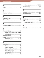 Preview for 92 page of Sony PRS-300 - Reader Pocket Edition PRS-300LC - Reader Pocket Edition PRS-300 User Manual