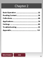 Предварительный просмотр 21 страницы Sony PRS-350 - Reader Pocket Edition&trade User Manual