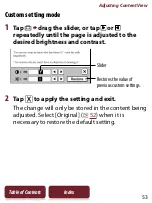 Предварительный просмотр 53 страницы Sony PRS-350 - Reader Pocket Edition&trade User Manual