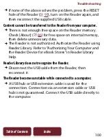 Предварительный просмотр 100 страницы Sony PRS-350 - Reader Pocket Edition&trade User Manual