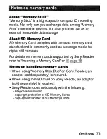 Preview for 80 page of Sony PRS-500 Quick Start Manual