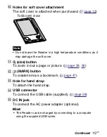 Предварительный просмотр 10 страницы Sony PRS-505 User Manual