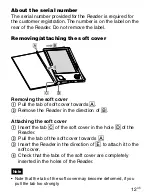 Предварительный просмотр 12 страницы Sony PRS-505 User Manual