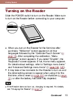 Предварительный просмотр 10 страницы Sony PRS-600 User’s Guide User Manual