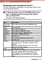 Предварительный просмотр 113 страницы Sony PRS-600 User’s Guide User Manual