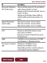 Предварительный просмотр 124 страницы Sony PRS-650 - Reader Touch Edition&trade User Manual