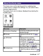 Preview for 16 page of Sony PRS-700 - Portable Reader System User Manual