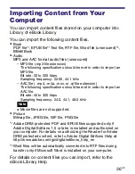 Preview for 36 page of Sony PRS-700 - Portable Reader System User Manual