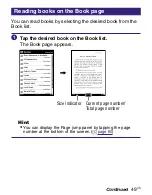 Preview for 49 page of Sony PRS-700 - Portable Reader System User Manual