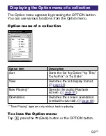 Preview for 59 page of Sony PRS-700 - Portable Reader System User Manual