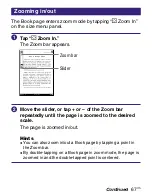 Preview for 67 page of Sony PRS-700 - Portable Reader System User Manual