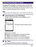 Preview for 89 page of Sony PRS-700 - Portable Reader System User Manual