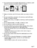 Preview for 136 page of Sony PRS-700 - Portable Reader System User Manual