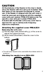 Preview for 2 page of Sony PRS-900 - Reader Daily Edition PRS-900BC - Reader Daily Edition PRS-900 User Manual