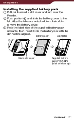 Preview for 17 page of Sony PRS-900 - Reader Daily Edition PRS-900BC - Reader Daily Edition PRS-900 User Manual