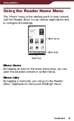 Preview for 32 page of Sony PRS-900 - Reader Daily Edition PRS-900BC - Reader Daily Edition PRS-900 User Manual