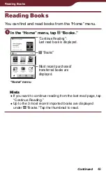 Preview for 48 page of Sony PRS-900 - Reader Daily Edition PRS-900BC - Reader Daily Edition PRS-900 User Manual