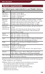 Preview for 199 page of Sony PRS-900 - Reader Daily Edition PRS-900BC - Reader Daily Edition PRS-900 User Manual