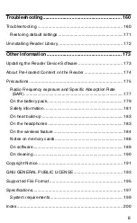 Preview for 6 page of Sony PRS-900 - Reader Daily Edition&trade User Manual