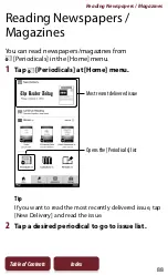 Preview for 88 page of Sony PRS-950 - Reader Daily Edition&trade User Manual