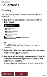 Preview for 103 page of Sony PRS-950 - Reader Daily Edition&trade User Manual