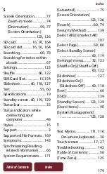 Preview for 179 page of Sony PRS-950 - Reader Daily Edition&trade User Manual