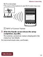 Предварительный просмотр 19 страницы Sony PRS-T2BC User Manual