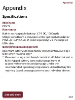 Preview for 257 page of Sony PRS-T2BC User Manual