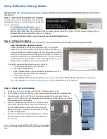 Preview for 1 page of Sony PRS300R Setup Manual