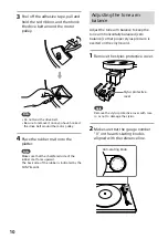 Предварительный просмотр 10 страницы Sony PS-HX500 Operating Instructions Manual