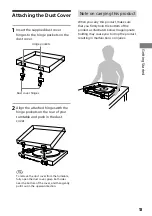 Предварительный просмотр 13 страницы Sony PS-HX500 Operating Instructions Manual