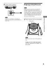 Предварительный просмотр 15 страницы Sony PS-HX500 Operating Instructions Manual