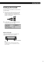 Preview for 5 page of Sony PS-J20 Operating Instructions Manual