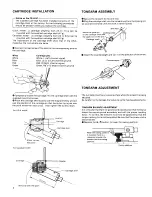 Preview for 4 page of Sony PS-LX2C Operating Instructions Manual