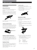 Предварительный просмотр 7 страницы Sony PS-LX300H Operating Instructions Manual