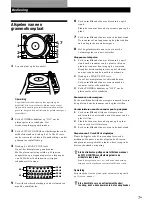 Предварительный просмотр 47 страницы Sony PS-LX350H Operating Instructions Manual