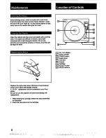 Предварительный просмотр 6 страницы Sony PS-LX56 Operating Instructions Manual